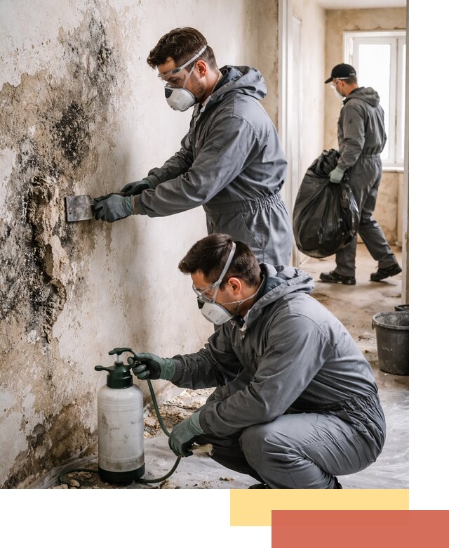 Удаление плесени со стен профессионально в Муравленко