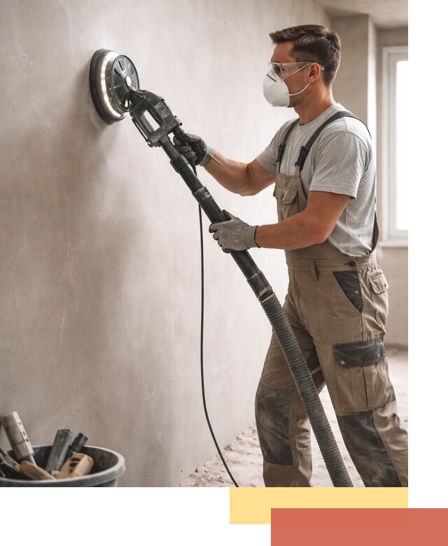 Профессиональная шлифовка стен в Муравленко быстро и качественно