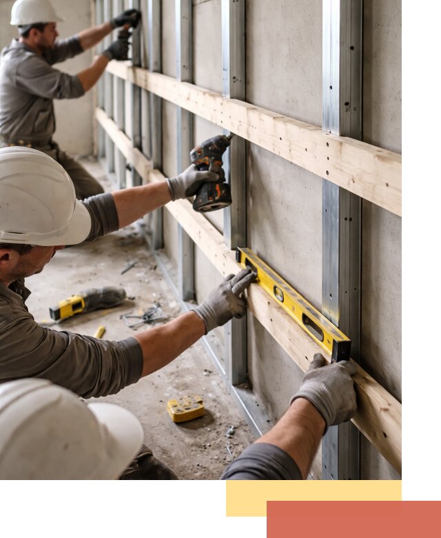 Устройство обрешетки под панели в Муравленко