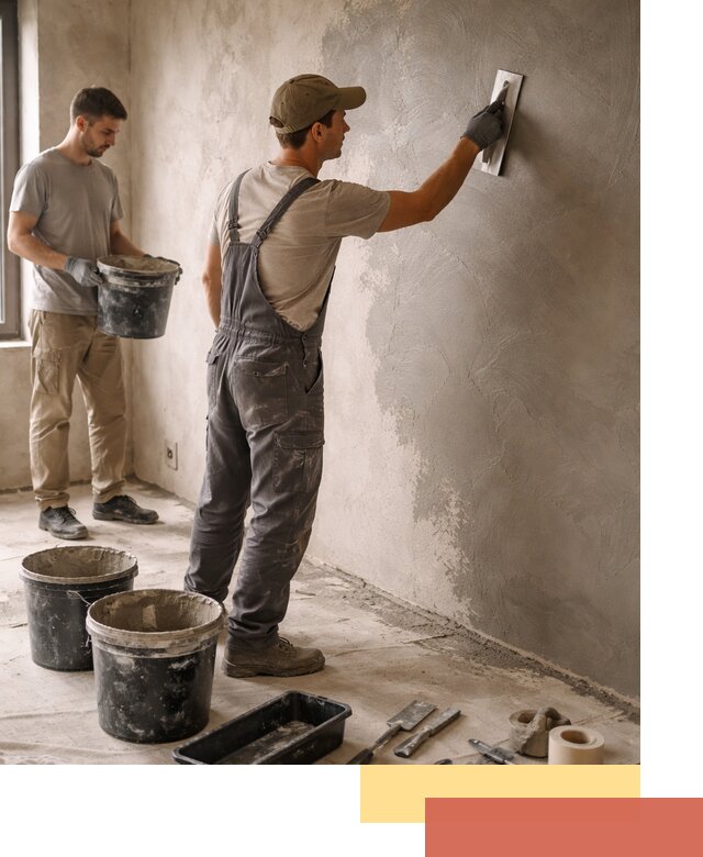 Нанесение микроцемента на стены в Муравленко качественно и быстро