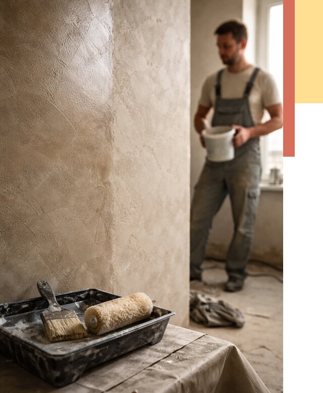 Нанесение воска на штукатурку в Муравленко от 3747 руб. | Услуги ОТДЕЛОЧНИК-Мрв