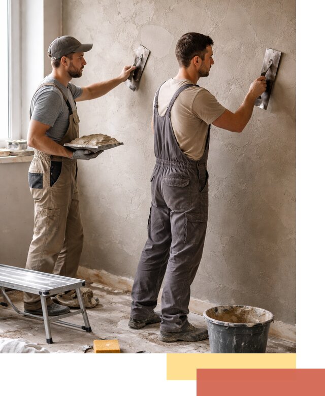 Ремонт декоративной штукатурки и восстановление фактуры в Муравленко