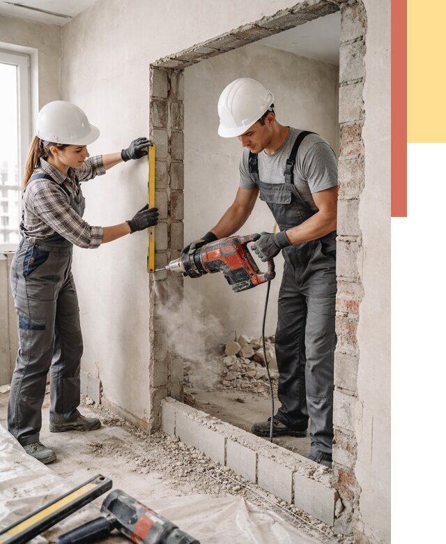 Создание проемов в стенах в Муравленко от 6959 руб. — алмазная резка и расширение | ОТДЕЛОЧНИК-Мрв