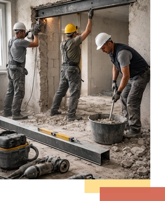 Создание проемов в стенах и несущих конструкциях в Муравленко