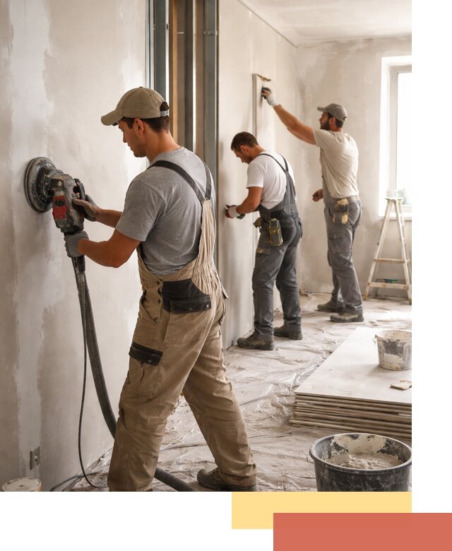 Профессиональная отделка стен в Муравленко качественно и в срок