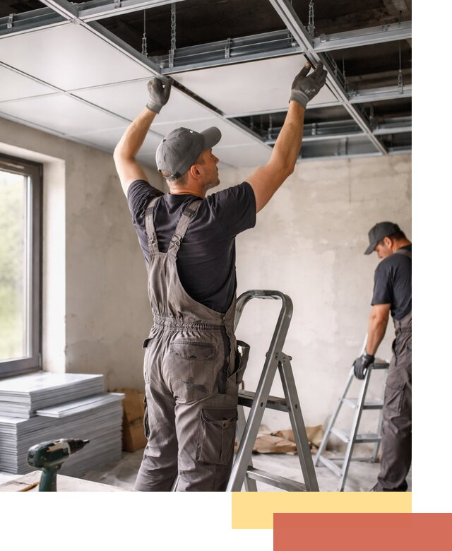 Монтаж кассетного потолка в Муравленко качественно и быстро