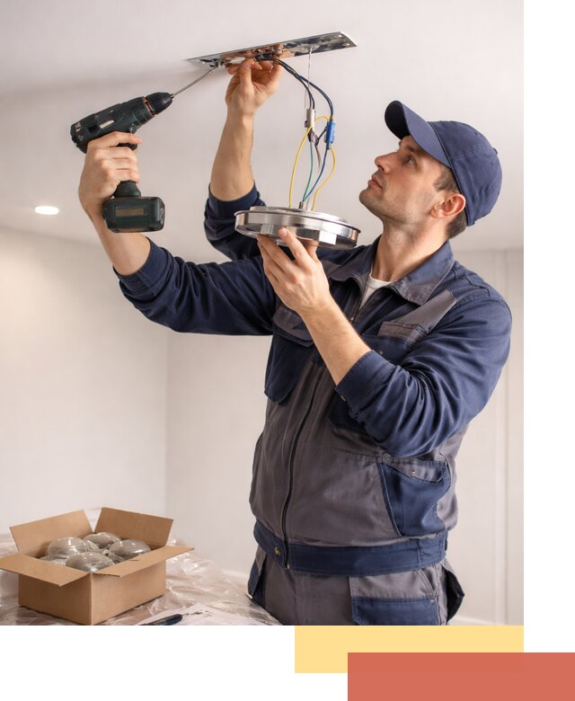 Установка люстры в натяжной потолок в Муравленко