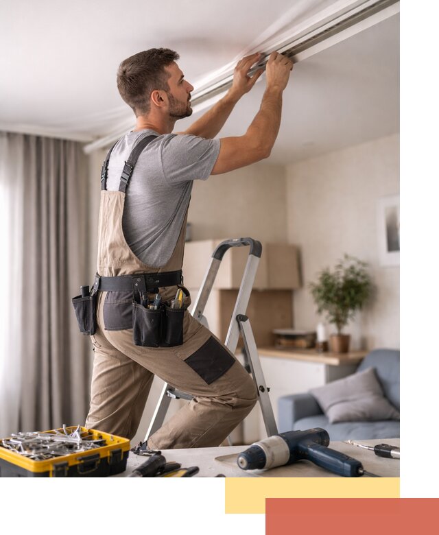 Ремонт натяжных потолков в Муравленко — качественно и оперативно