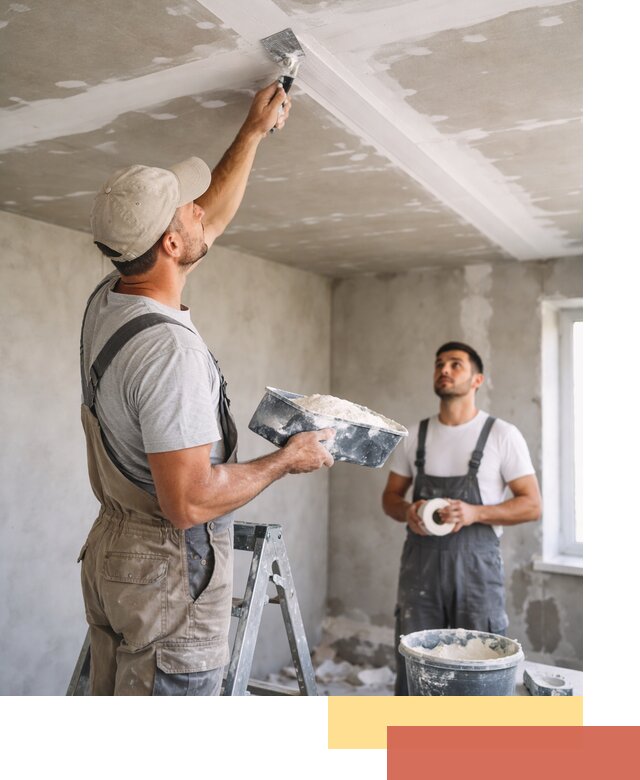 Обработка швов потолка ГКЛ в Муравленко: качественная заделка и шпатлевка