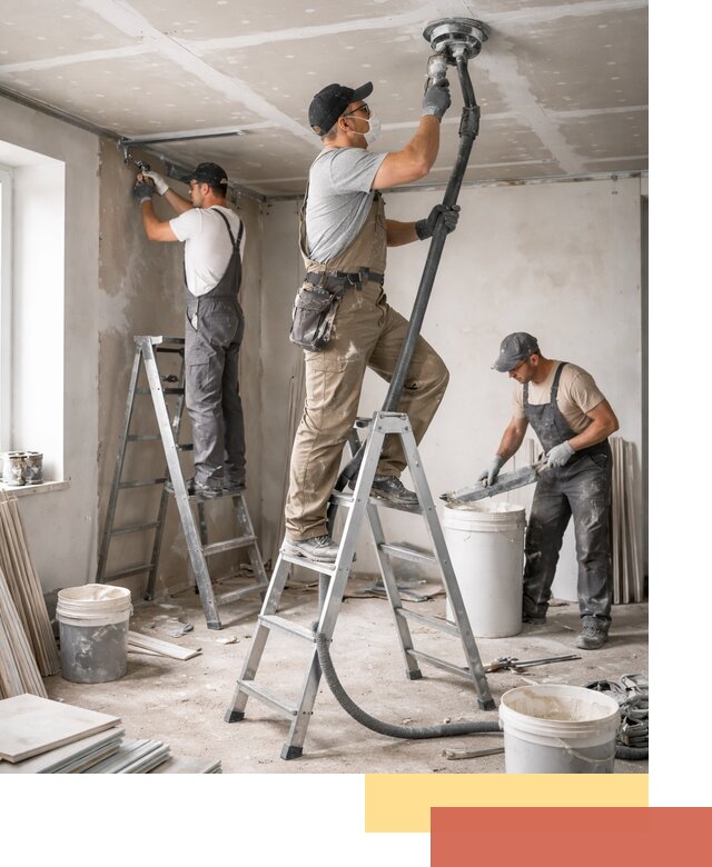 Ремонт потолка из гипсокартона в Муравленко: быстрый и качественный монтаж