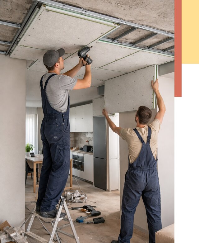 Шумоизоляция потолка панелями зипс в Муравленко от 1981 руб. под ключ | ОТДЕЛОЧНИК-Мрв